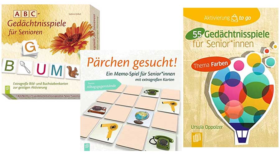 Gedächtnisspiele für Senioren mit Demenz • Medizinspektrum